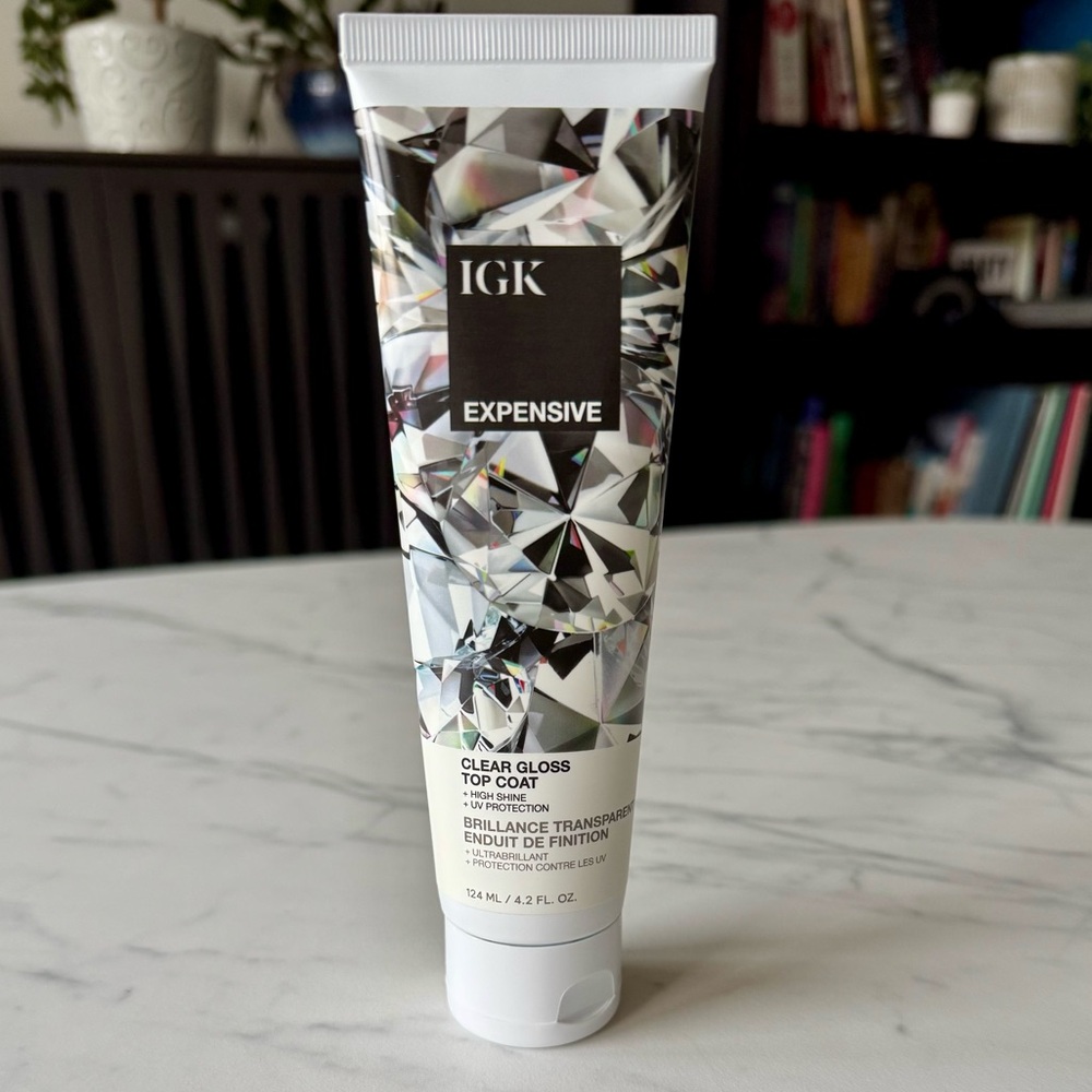IGK Expensive Clear Gloss Top Coat